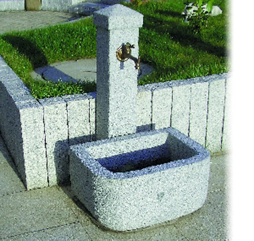 Natursteinbrunnen Dawa aus Granit