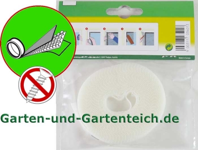 Klettband zur Montage von Fliegengittern