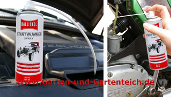 Starthilfespray für alle Motoren