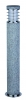 Natursteinleuchte Ilaria Granit grau geflammt 70 cm