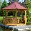 Pavillon VACANZA PREMIUM 8-eck